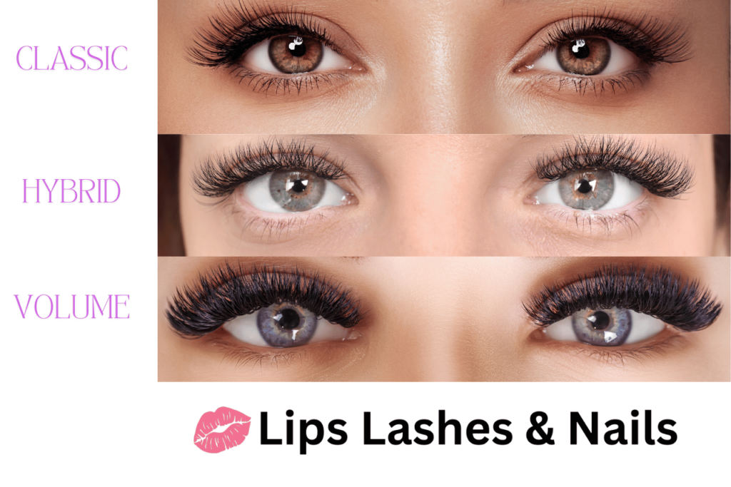 A comparison of hybrid lashes